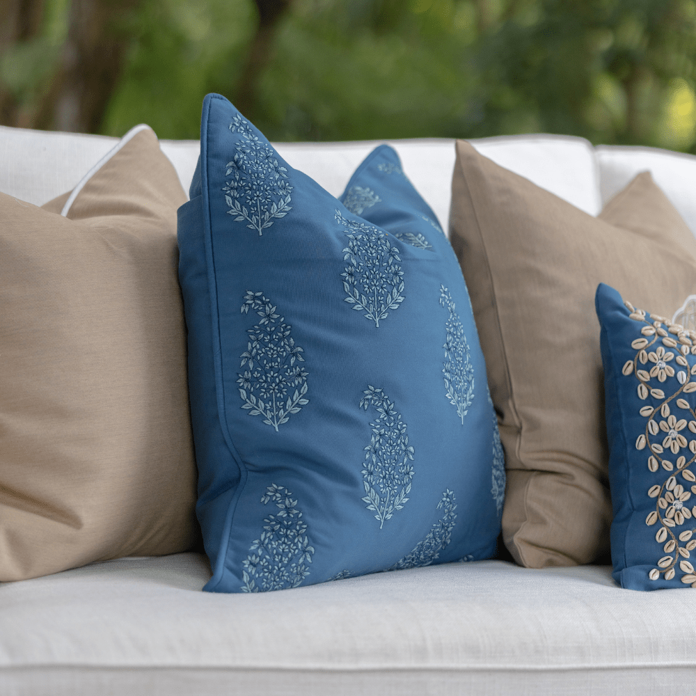 Bandhini Design House Outdoor Devon Blue Bundle