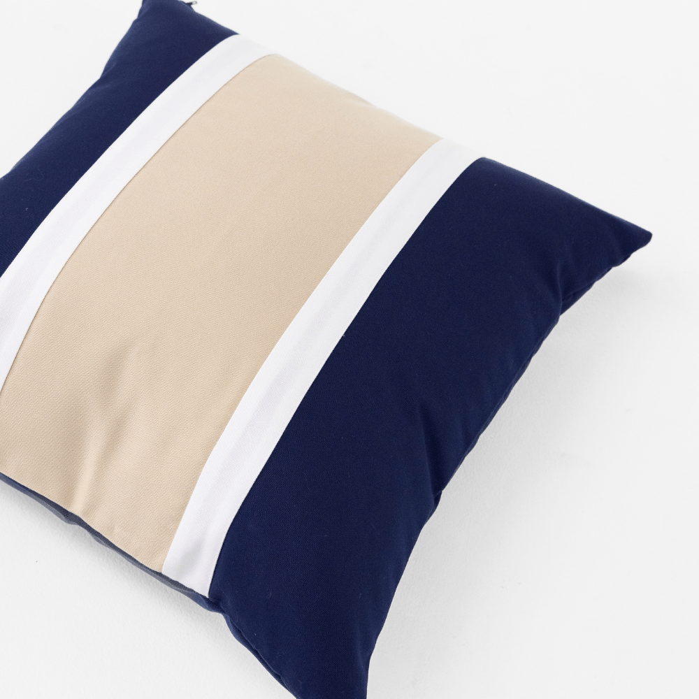 Bandhini Design House Outdoor Outdoor Nautical Regent Medium Cushion 50 x 50cm