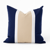 Outdoor Nautical Regent Navy Medium Cushion – UV Resistant