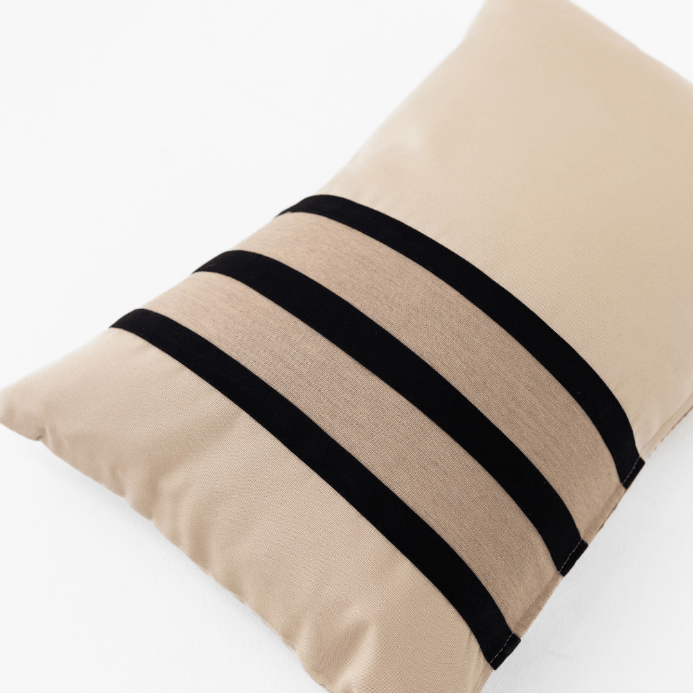 Bandhini Design House Outdoor Outdoor Nautical Regent Stripe Lumbar Cushion 35 x 53cm