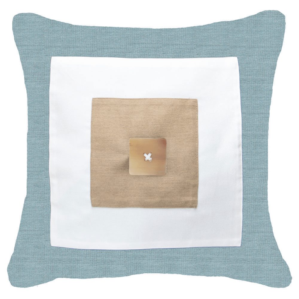 Bandhini Design House Outdoor Outdoor Nautical William Lounge Cushion 55 x 55cm