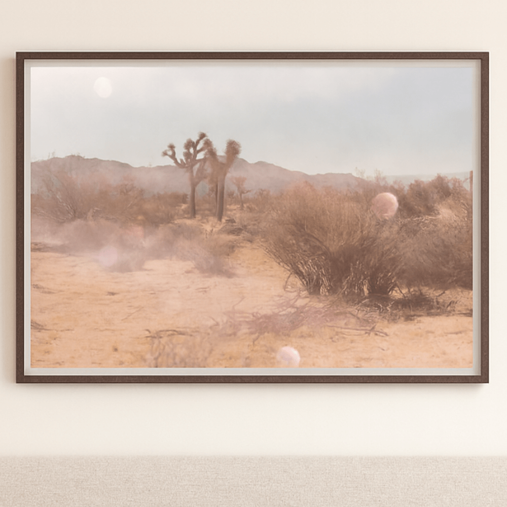Bandhini Design House Zoe Bios Creative 101cm x 152cm Mystic Desert by Nancy Pastor Artwork - 101 cm x 152cm