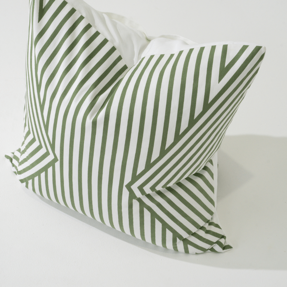 Bandhini Homewear Design Black Friday 23 Parasol Green Lounge Cushion 55 x 55cm
