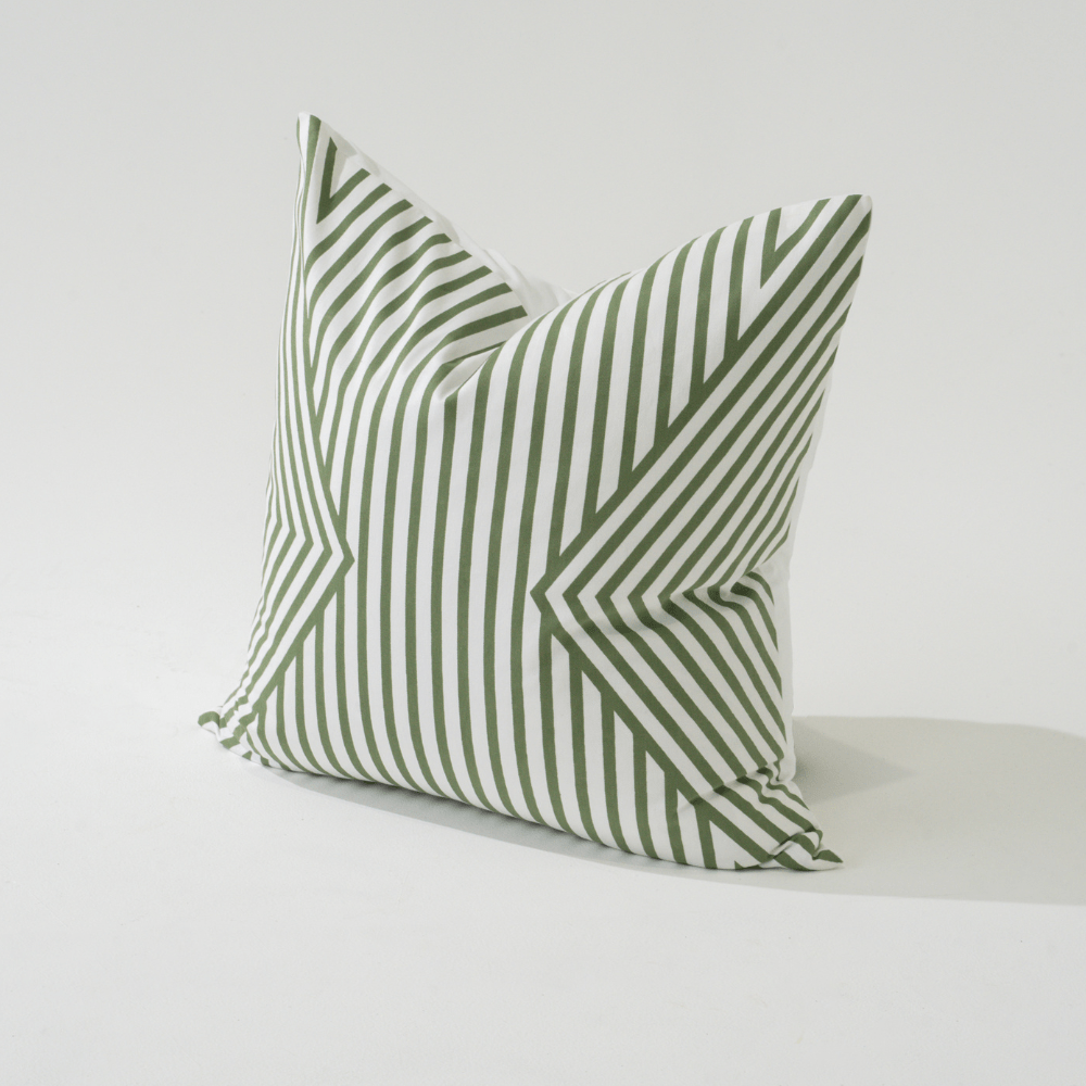 Bandhini Homewear Design Black Friday 23 Parasol Green Lounge Cushion 55 x 55cm