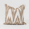 Ikat Natural Handwoven Linen & Cotton Cushion Cover — in stock, ready to ship