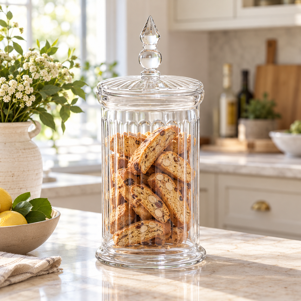BHD HOME Accessories Nina Jar - Clear