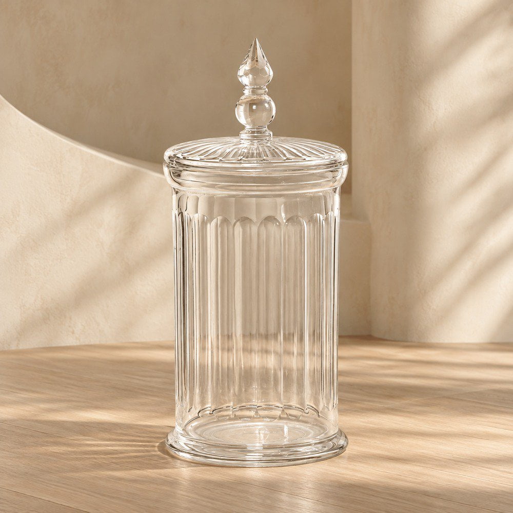 BHD HOME Accessories Nina Jar - Clear