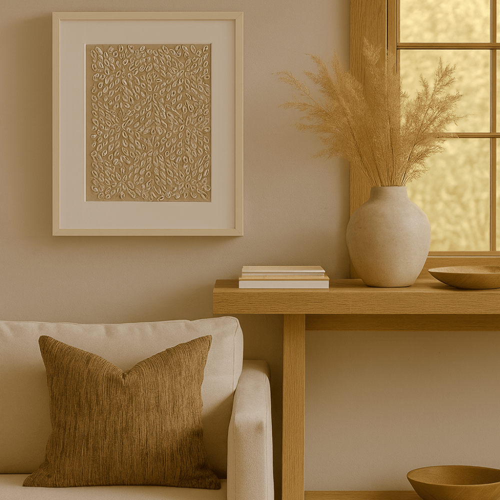 BHD HOME Artwork Shell Kauri V Artwork 67 x 85cm