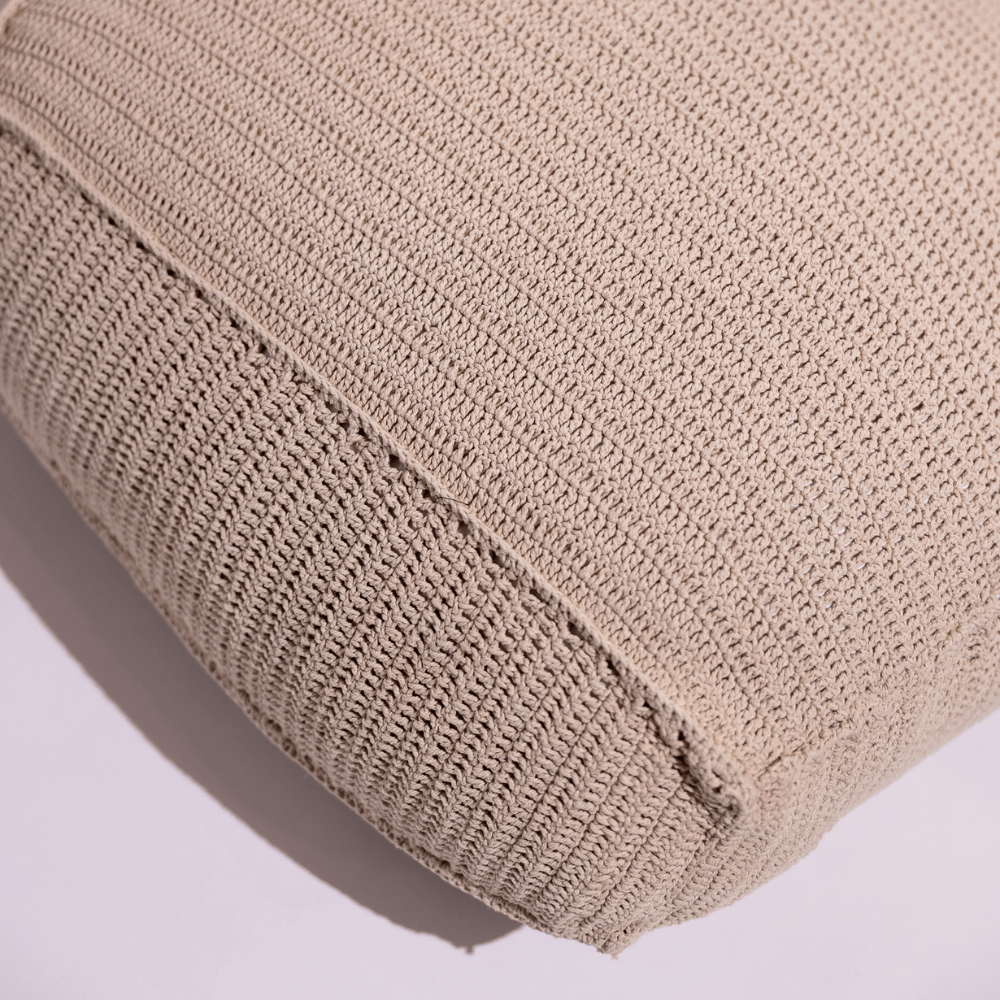 BHD HOME BHD Bespoke Crochet Box Cushion  67 x 67cm x 25cm