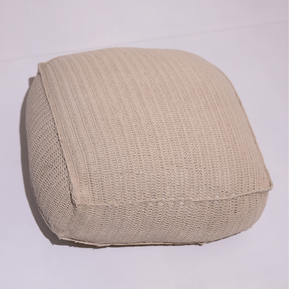 BHD HOME BHD Bespoke Crochet Box Cushion  67 x 67cm x 25cm