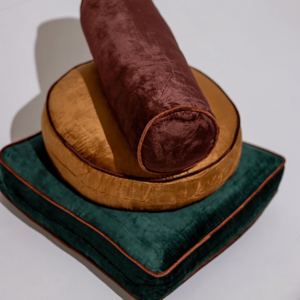 BHD HOME BHD Bespoke Frankie Emerald Green Box cushion 50 x 50 x 10cm