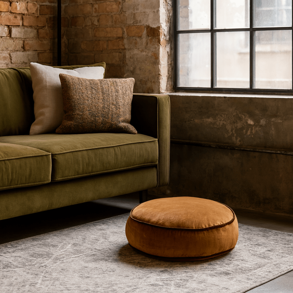 BHD HOME BHD Bespoke Tawny Bolster cushion 45 x 45cm Round