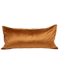 Velvet Toffee Bespoke Long Lumbar Cushion Cover — made to order, up to 30 days