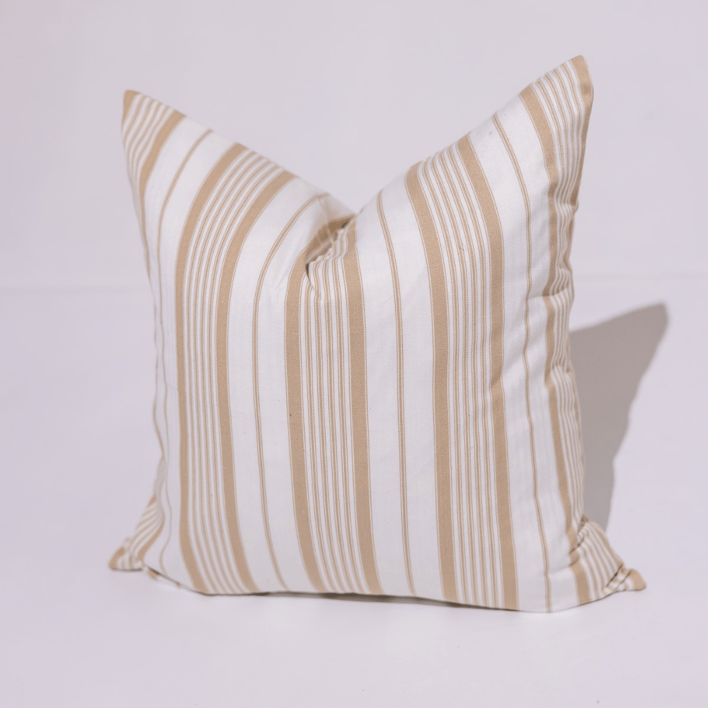 BHD HOME Check Natural and White Lounge 55 x 55cm