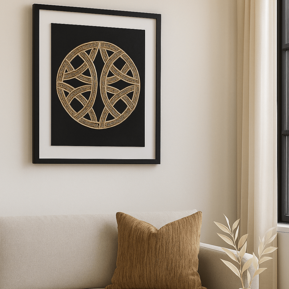 BHD HOME End of Line Black / 67cm x 85cm Chanel Black Artwork 67cm x 85cm