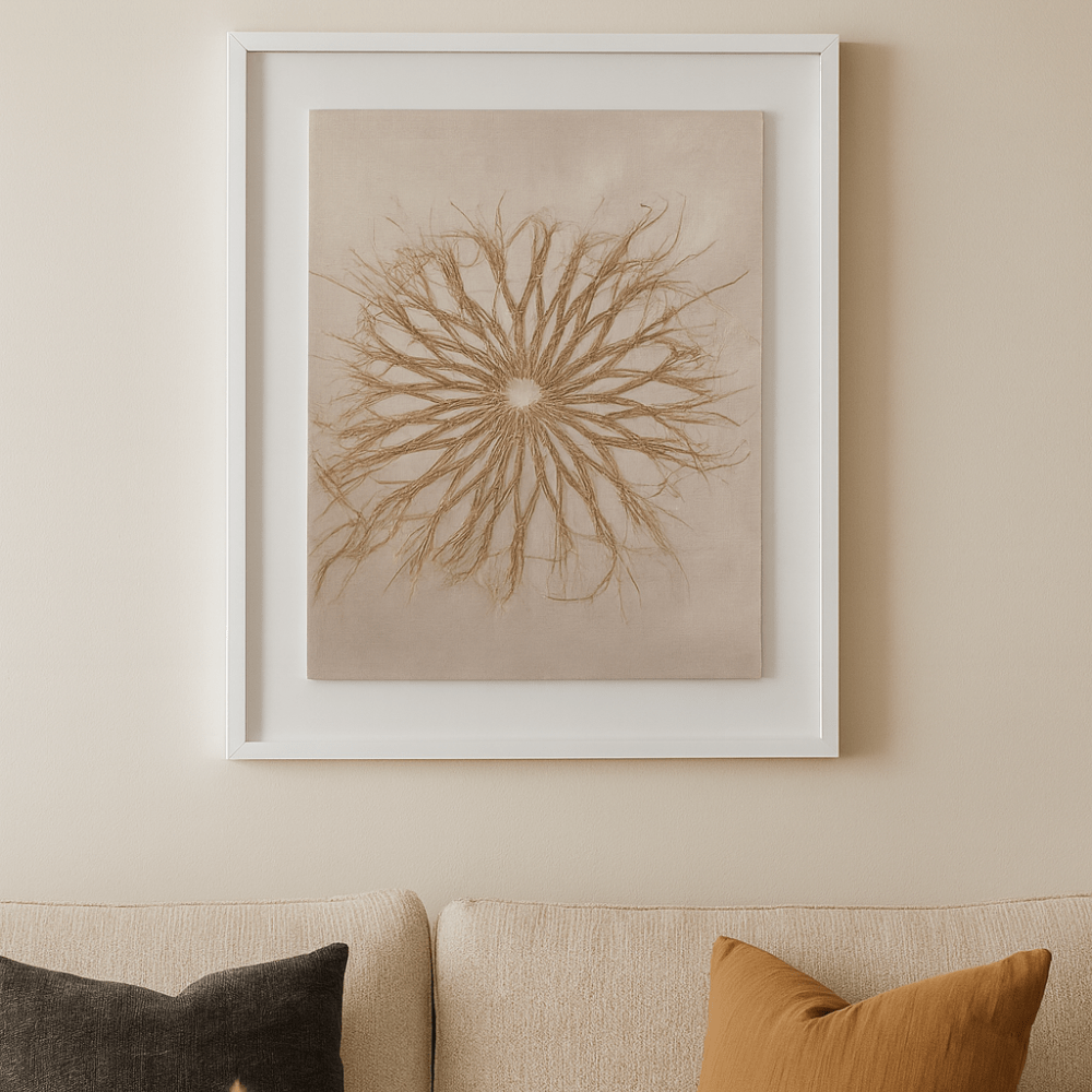 BHD HOME End of Line Wood Twigs Natural Artwork 67 x 85cm