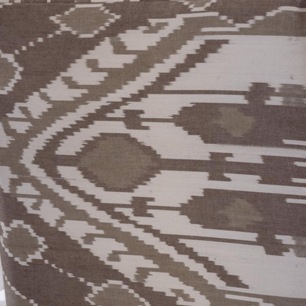 BHD HOME Furniture Cacao Ikat Harlequin Barrel Chair