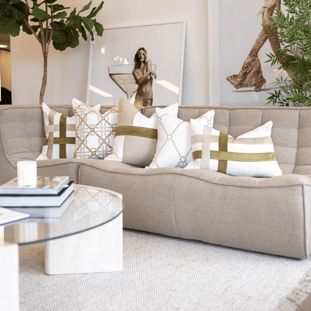 BHD HOME Green and Beige Bespoke Bundle