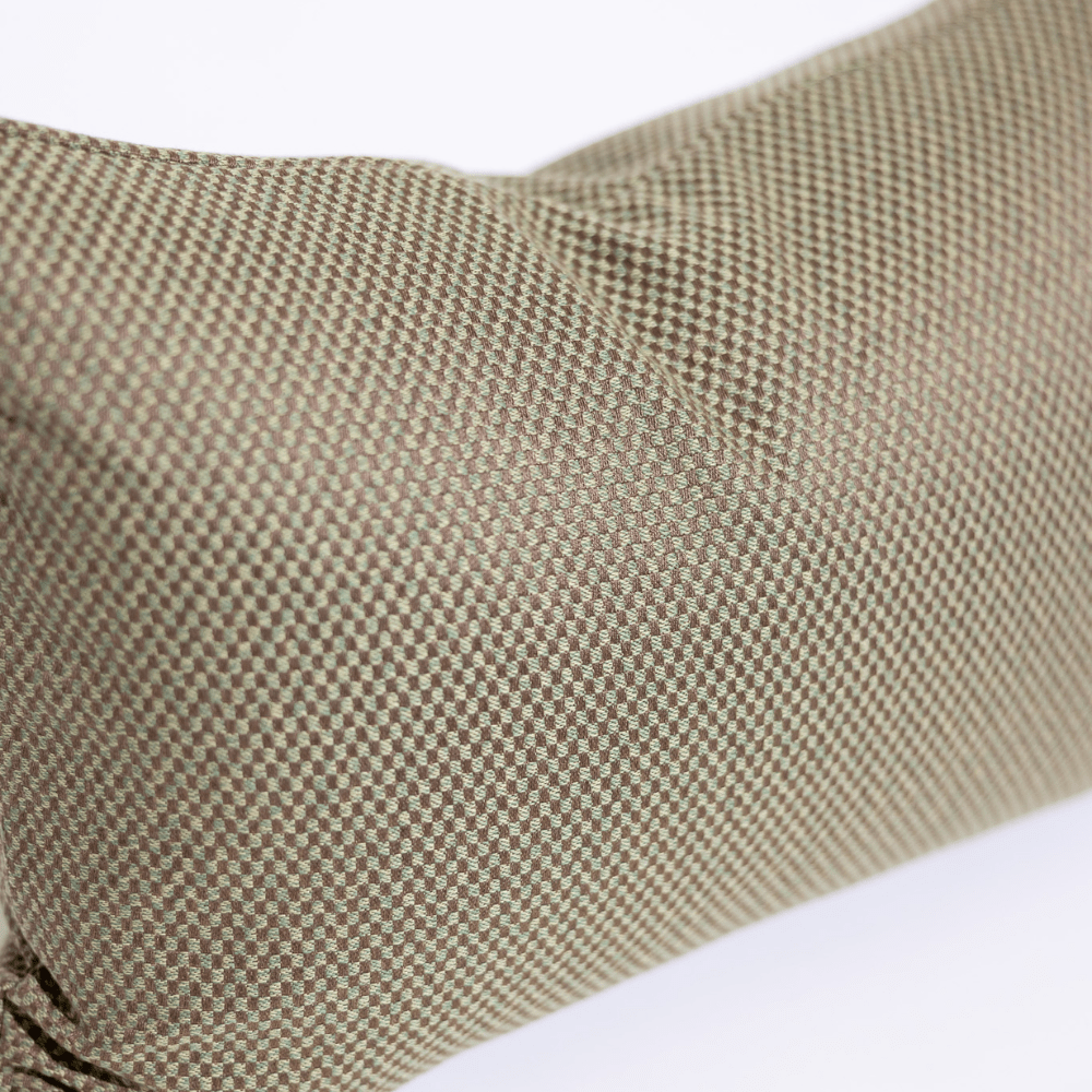 BHD HOME Hand Weave Green Check Lumber 40 x 60cm