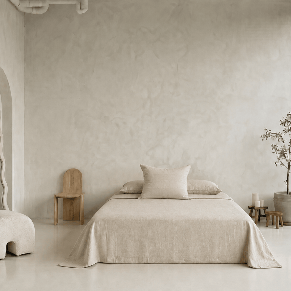 BHD HOME Ladder Handwoven Bed Cover Limited Edition