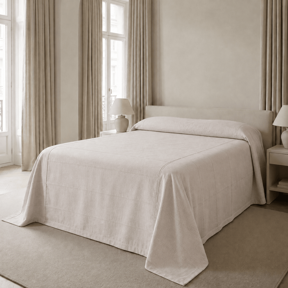 BHD HOME Ladder Handwoven Bed Cover Limited Edition