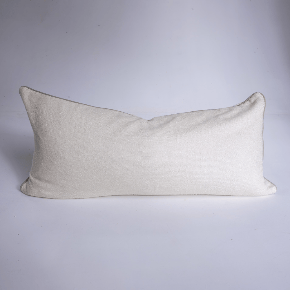 BHD HOME Long Lumbar Cushion Luton Handwoven Long Lumbar Cushion Cover 40 x 90cm