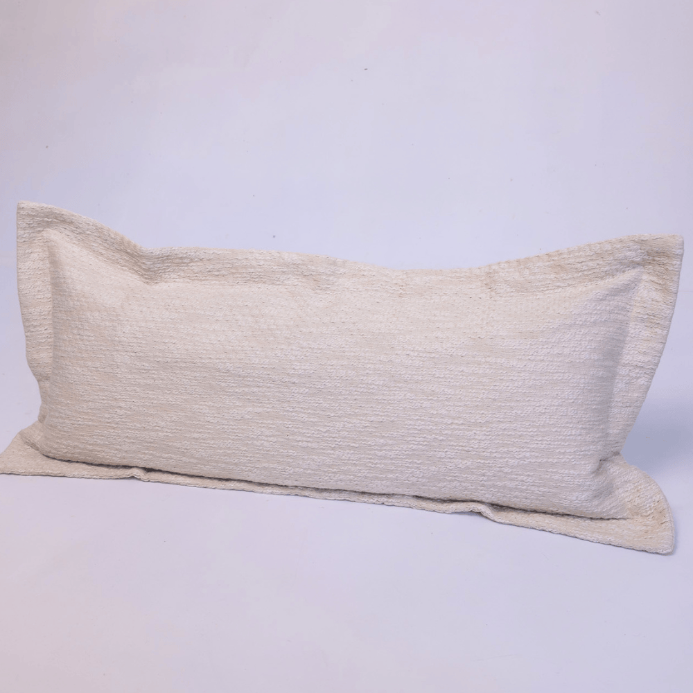 BHD HOME Long Lumber Cushion Cotswold Flange Natural Long Lumbar Cushion 40 x 90cm