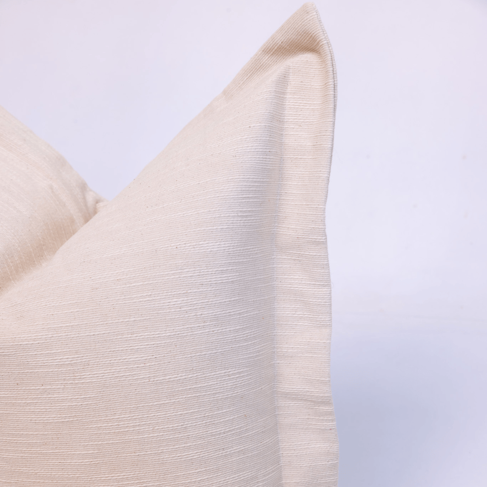 BHD HOME Lounge Cushion Dorset Flange Natural Lounge Cushion 55 x 55cm