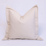 Dorset Flange Natural Lounge Cushion 55 x 55cm