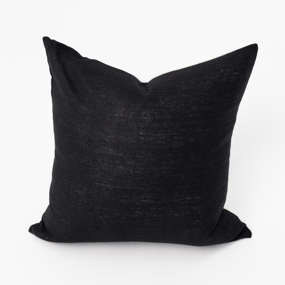BHD HOME Lounge Cushion Earth Lines Handmade Linen Cushion Cover