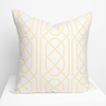 Jagger Lemon Lounge Cushion 55 x 55cm — in stock, ready to ship