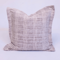 Thames Flange Natural Lounge Cushion 55 x 55cm — in stock, ready to ship