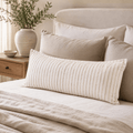 Chiltern Silk Natural Long Lumbar Cushion 40 x 90cm