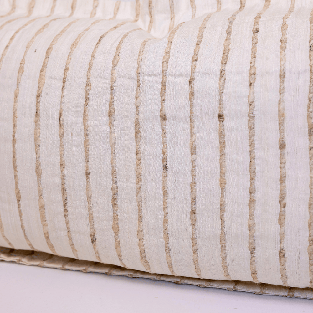 BHD HOME Lumber Cushion Chiltern Silk Natural Long Lumbar Cushion 40 x 90cm
