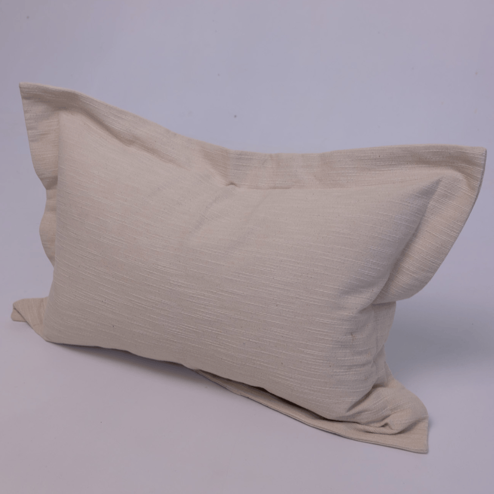 BHD HOME Lumber Cushion Dorset Flange Natural Lumbar Cushion 40 x 60cm