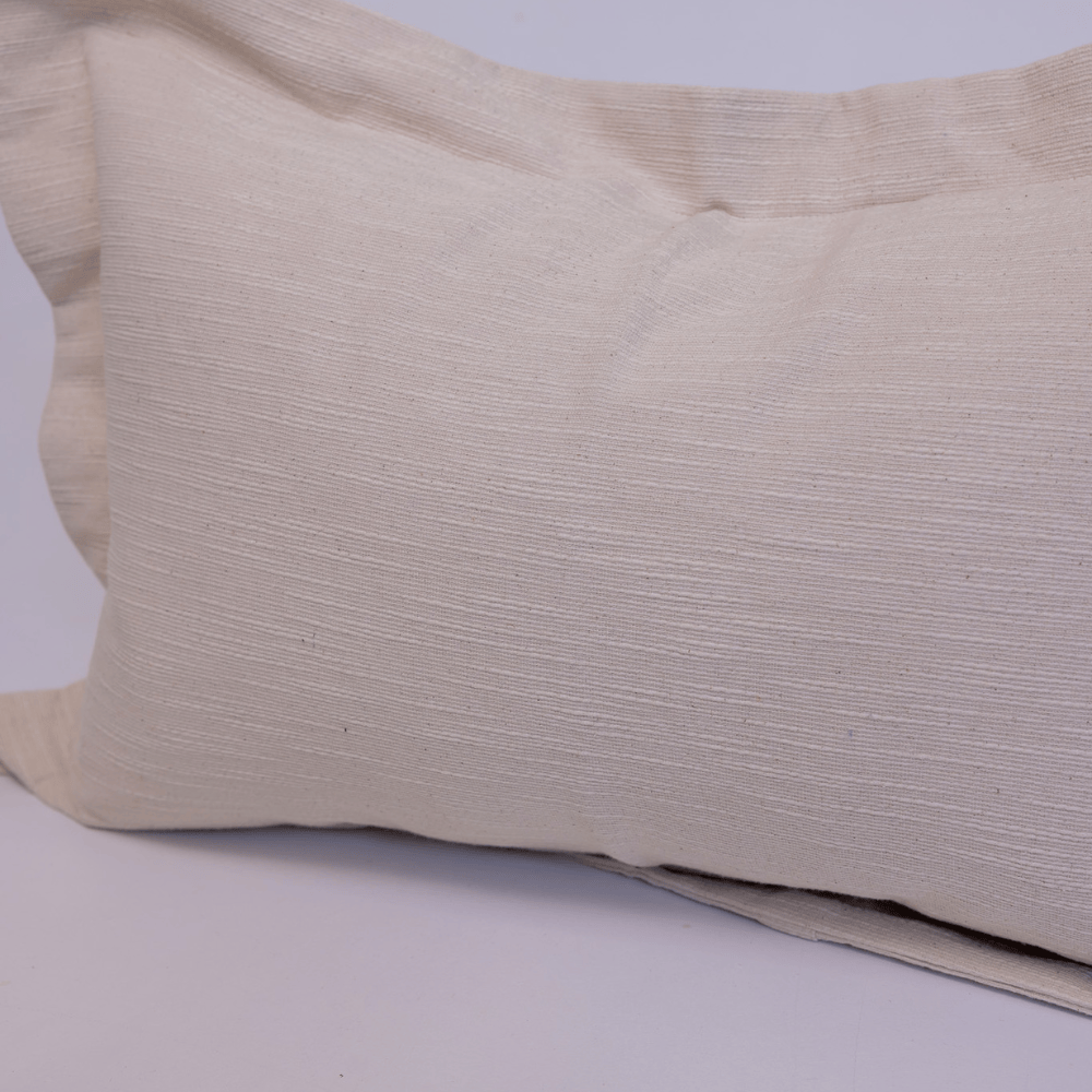 BHD HOME Lumber Cushion Dorset Flange Natural Lumbar Cushion 40 x 60cm