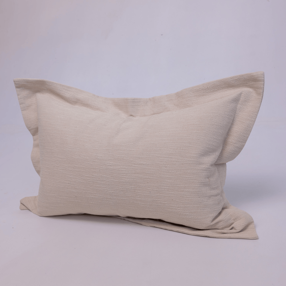 BHD HOME Lumber Cushion Dorset Flange Natural Lumbar Cushion 40 x 60cm