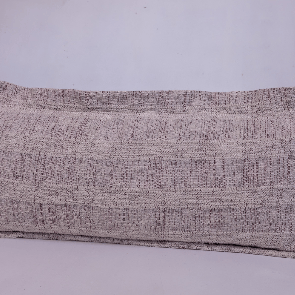 BHD HOME Lumber Cushion Thames Flange Natural Long Lumbar Cushion 40 x 90cm