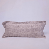 Thames Flange Natural Long Lumbar Cushion 40 x 90cm