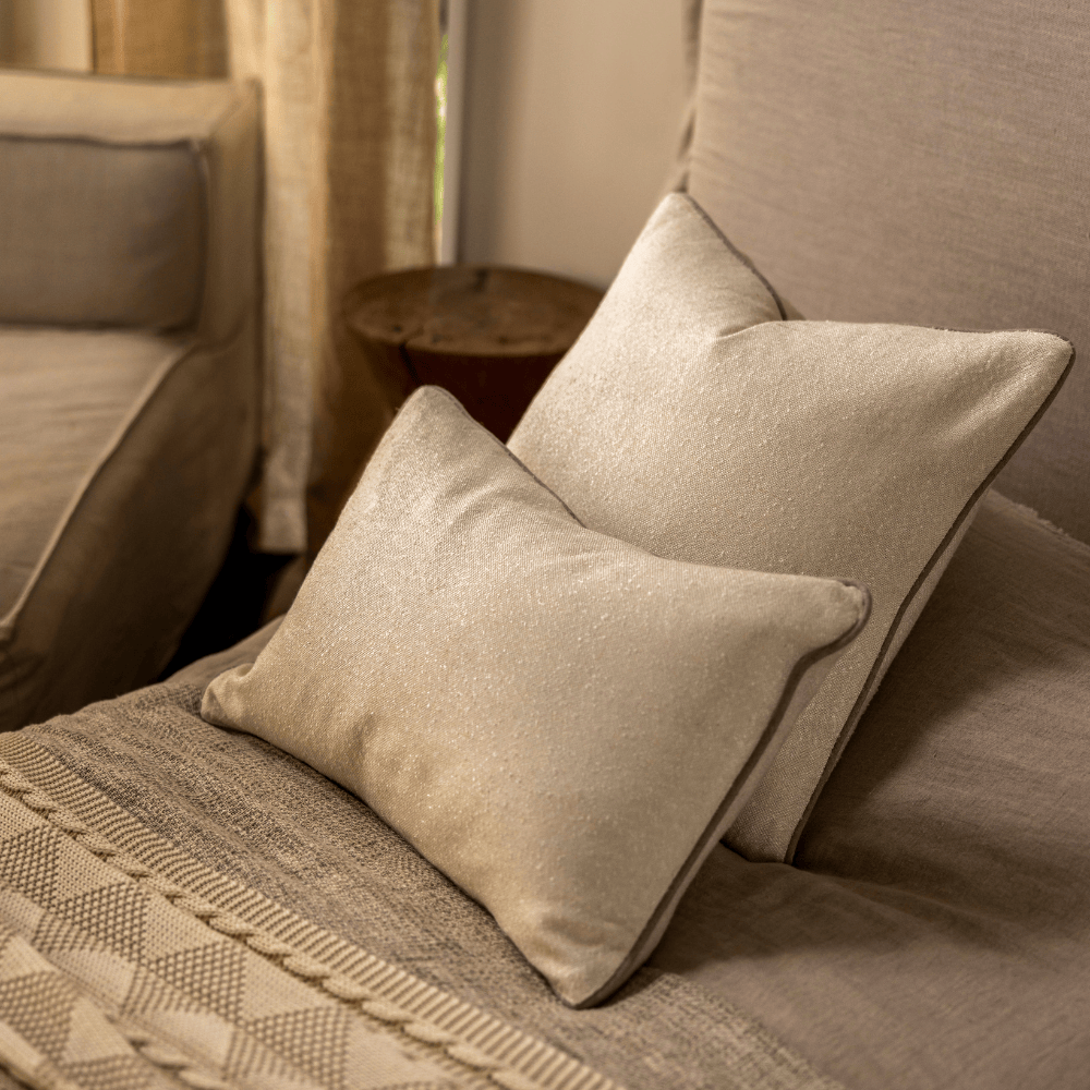 BHD HOME Luton Handwoven Cushion Cover