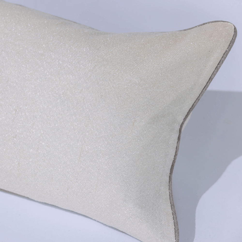 BHD HOME Luton Handwoven Lumbar Cushion Cover