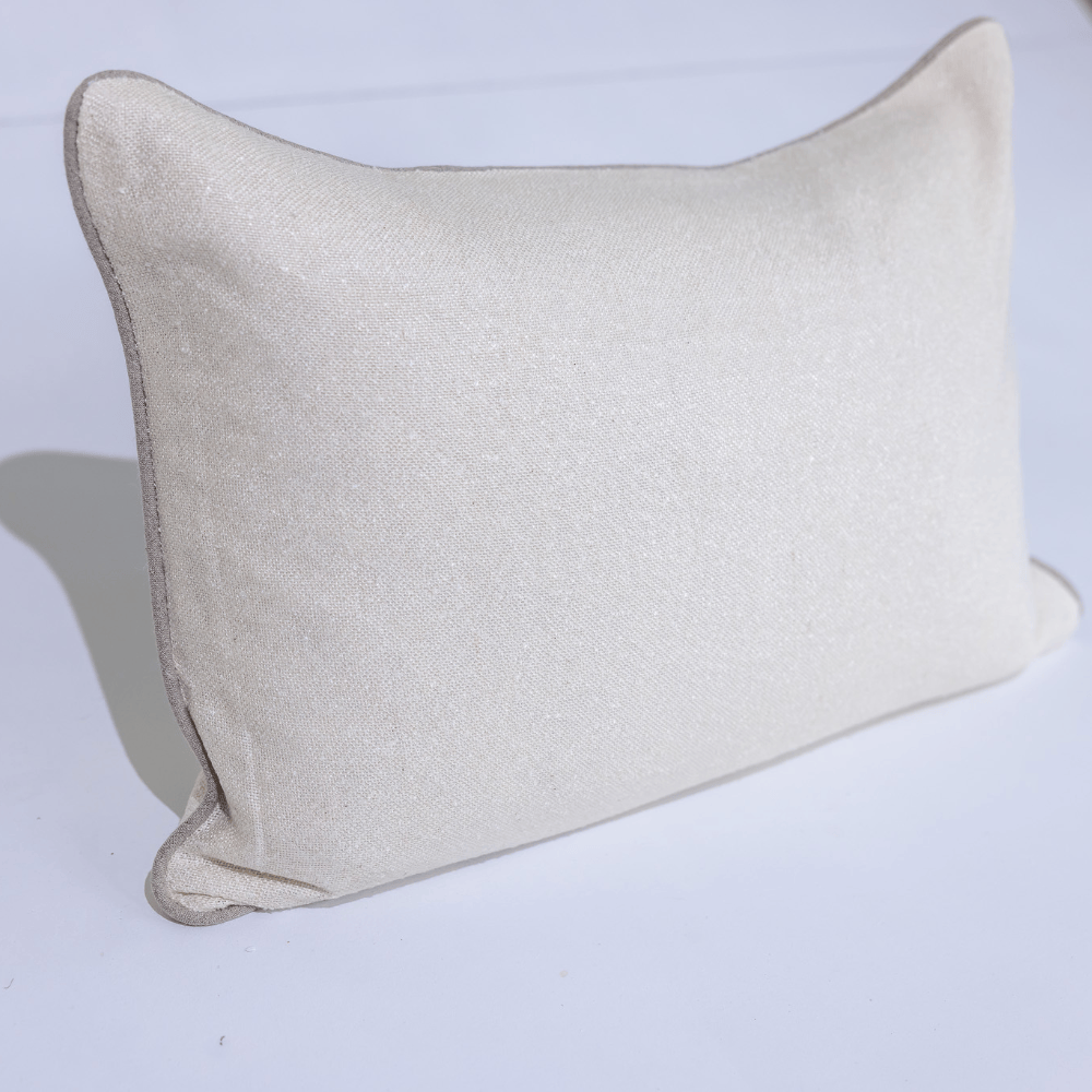 BHD HOME Luton Handwoven Lumbar Cushion Cover