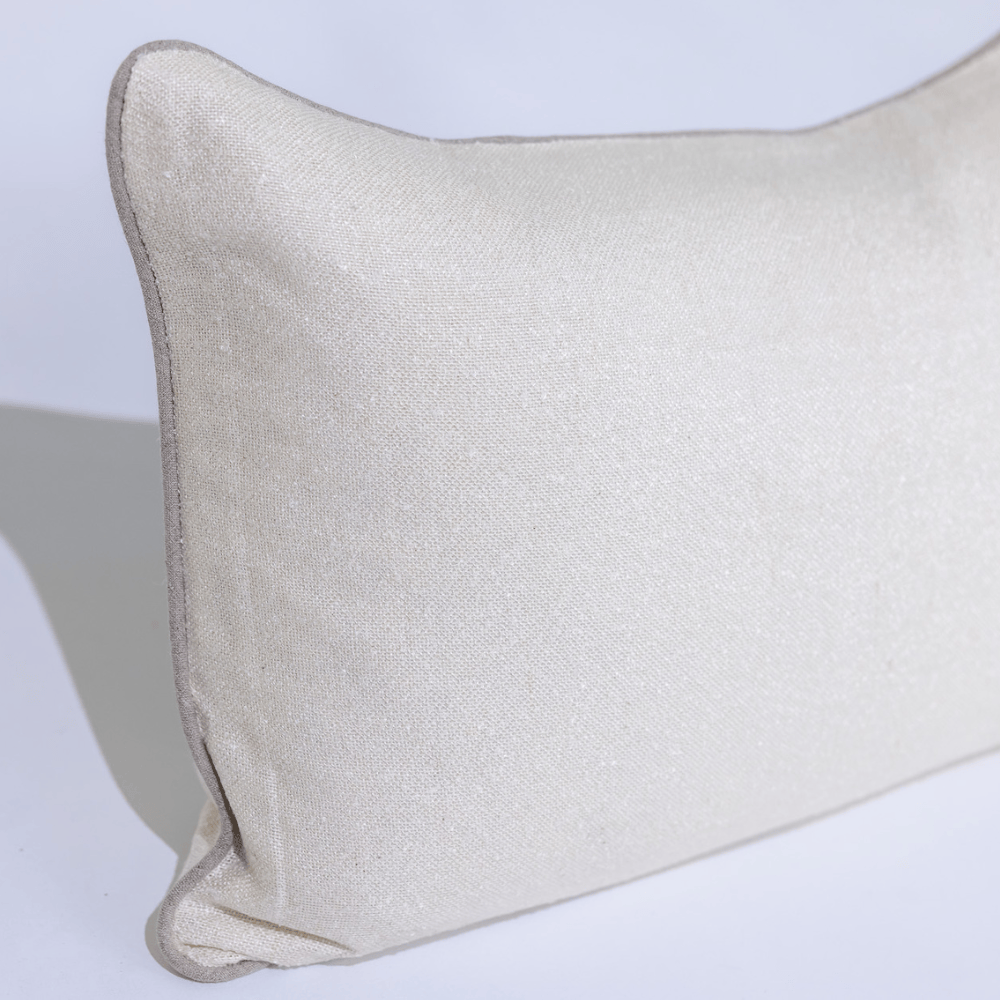 BHD HOME Luton Handwoven Lumbar Cushion Cover