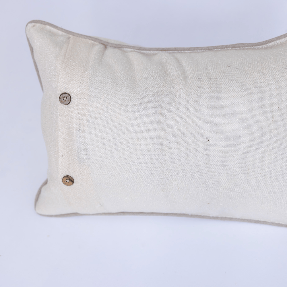 BHD HOME Luton Handwoven Lumbar Cushion Cover