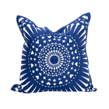 Mayan Sphere Navy Outdoor Lounge Cushion – UV Resistant