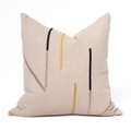 Niseko Lines Natural Lounge Cushion 55 x 55cm