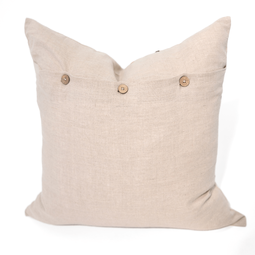 BHD HOME Niseko Lines Natural Lounge Cushion 55 x 55cm