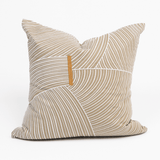 Niseko Rake Natural Lounge Cushion 55 x 55cm