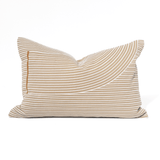 Niseko Rake Natural Medium Lumbar Cushion 40x 60cm