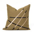 Niseko Sticks Olive Lounge Cushion 55 x 55cm